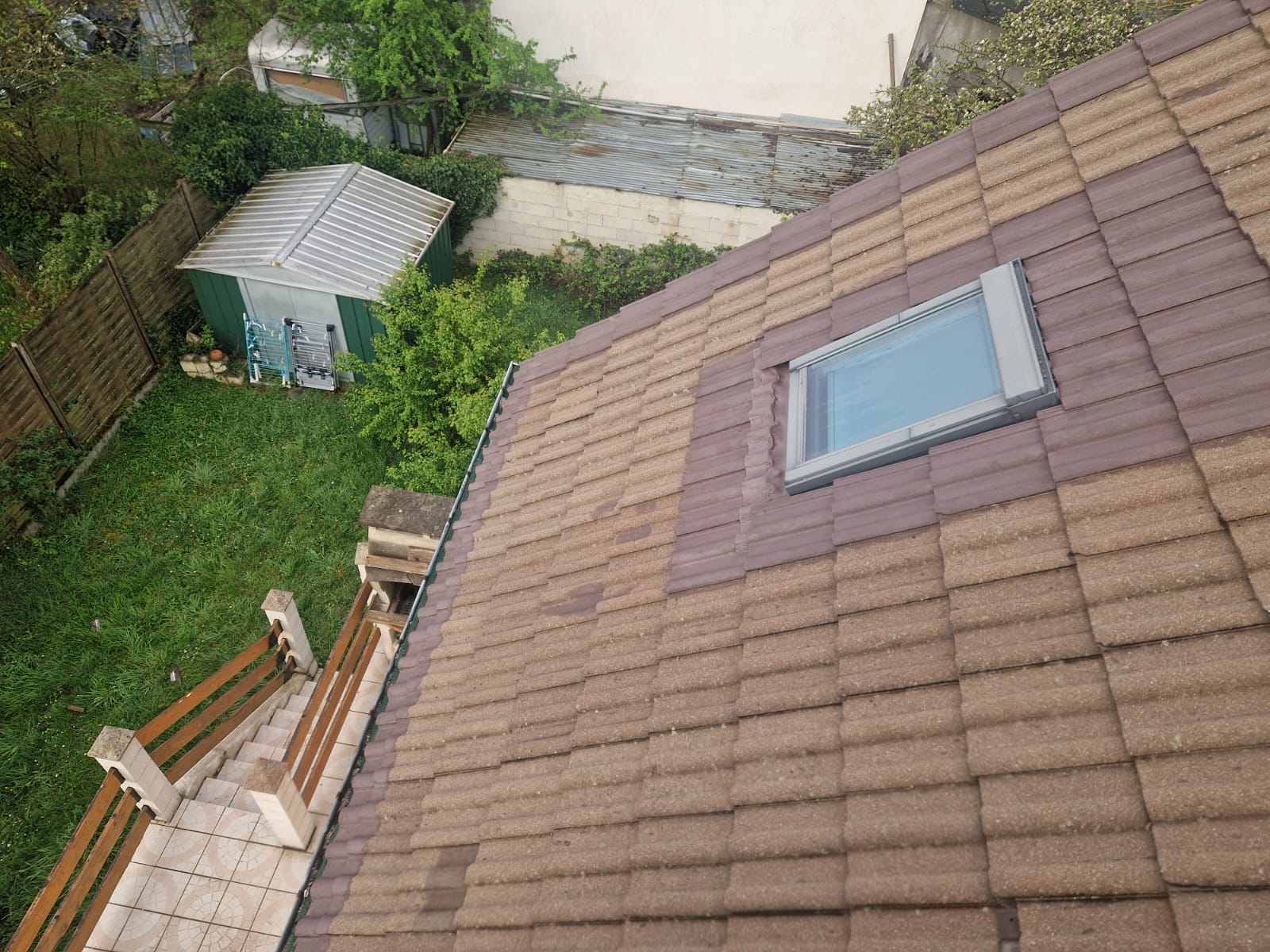 Chantier Recherche de fuite toiture en Essonne (91) photo 3