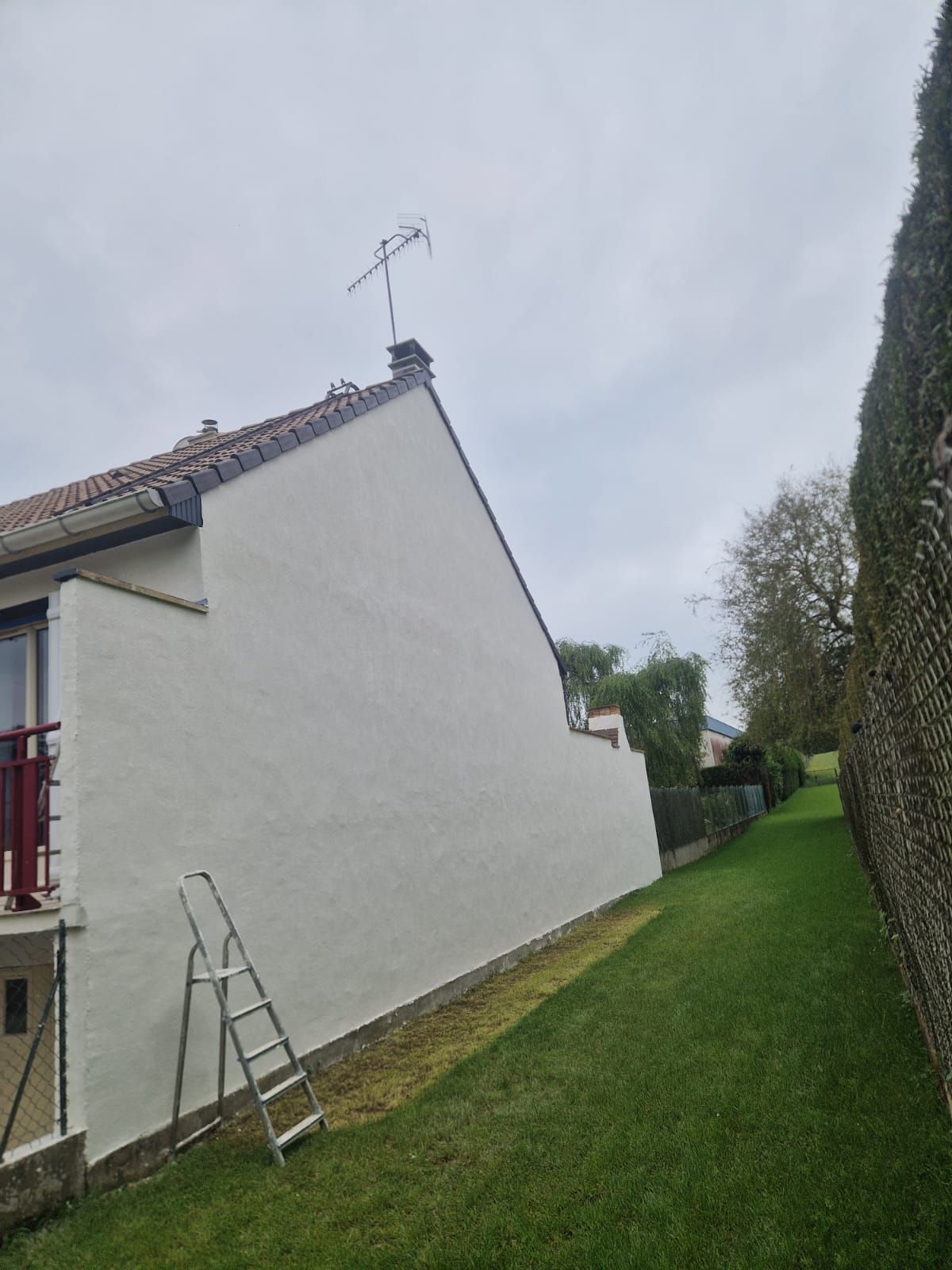 Chantier Ravalement facade en Essonne (91) photo 3